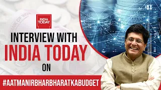 Interview with India Today on #AatmanirbharBharatKaBudget