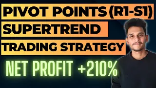 Pivot Points Breakout with Supertrend Trading Strategy | Proven Backtest Results | Tradingview