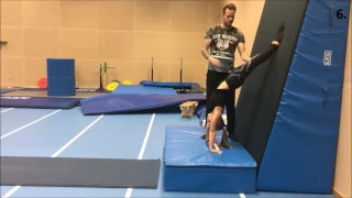 How to do a  Front Handspring/Kraftspring