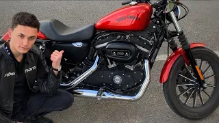 JE TEST UNE HARLEY DAVIDSON À 19 ANS !😅