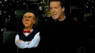 Jeff Dunham and Walter on Letterman