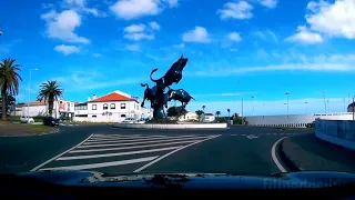 Angra do Heroísmo numa tarde solarenga | Ilha Terceira