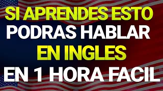 🔥😱 SOLO APRENDE ESTO Y PODRÁS ENTENDER INGLÉS 🧠APRENDE INGLÉS OYENDO DURANTE 1 HORA