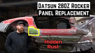 Repairing The Rocker Panel On The Datsun 280z Project