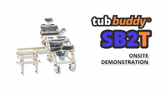 Tubbuddy  Tilt SB2T - On-site Demonstration - Bath Transfer System