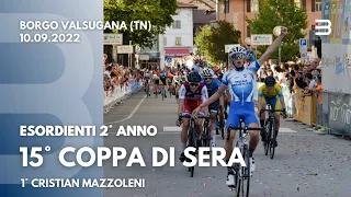 Cristian Mazzoleni (Pedale Brembillese) vince la 15° Coppa di Sera tra gli Esordienti del 2° anno