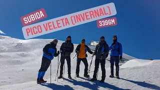 🗻 SUBIDA al pico VELETA (INVERNAL) - 3396m - GOPRO 9 📷 TREKKING SIERRA NEVADA