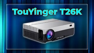 Обзор проектора Touyinger T26K Full HD 1080p (хорошая цена для игр и кино)