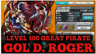 LEVEL 100 EXTREME GREAT PIRATE GOL D. ROGER GAMEPLAY