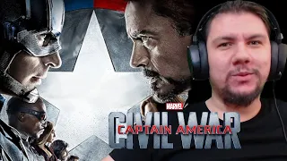 Captain America Civil War (2016) Movie Reaction | First Time Watching MCU