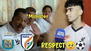 Government😑😪Ashiq kuruniyan about India vs Argentina match | Indian Football news | Kerala Football