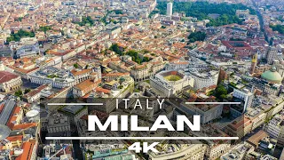 Milan 4K - Italy Milano Skyline | Drone Footage 2022