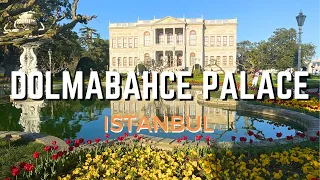 DOLMABAHCE PALACE | ISTANBUL | TURKIYE | DOLMABAHCE SARAYI | WALKING TOUR | TURKEY
