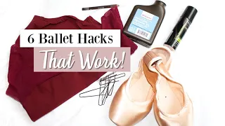 6 Ballet & Dance Hacks That Work! | Kathryn Morgan