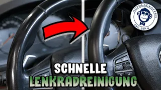 How to clean the steering wheel properly! | AUTOLACKAFFEN