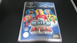 PREZENTACJA ALBUMU MATCH ATTAX CHAMPIONS LEAGUE 16/17 TOPPS