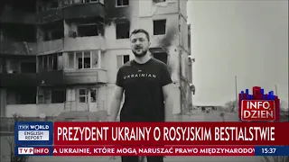 Zełenski: Odrodziło się zło. Rozumieją to wszystkie kraje i narody, które wspierają dziś Ukrainę