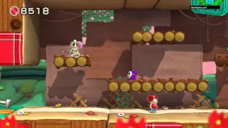 Yoshi's Woolly World - Совместная игра (Co-op gameplay) HD [1080p] (Wii U)