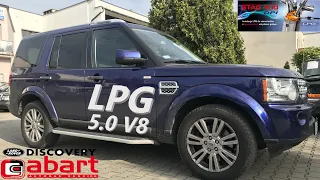 Mocarny lodołamacz w karoserii Land Rovera Discovery LR4 5.0 V8 zasilany LPG dzięki Abart Wrocław