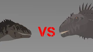 Jwd Giganotosaurus vs ark carcharodontosaurus