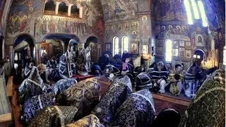 Russian Orthodox Presanctified Liturgy in Holy Trinity Monastery