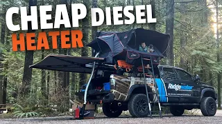 Ultimate Winter Camping Setup: Diesel Heater for Rooftop Tent | Vancity Adventure