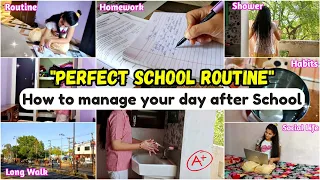 AFTER SCHOOL ROUTINE/Perfect School Routine