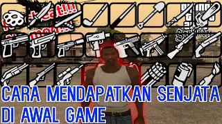 How To Get Weapons At The Very Beginning Of The Game - GTA San Andreas
