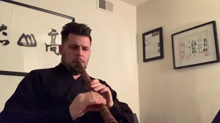 300 year old shakuhachi, Kojo No Tsuki