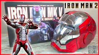 IRONMAN 2 MARK V HELMET 1:1 PROP REPLICA REVIEW!  | JARVIS AT YOUR COMMAND! [Teletraan Reviews 23]