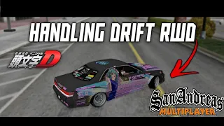 HANDLING RWD GTA SA ANDROID SUPPORT ALL CARS‼️| [SUPPORT SAMP]