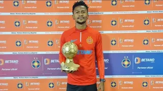 Siyabonga Ngezana wins another award for best player in Romanian Cup