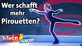 Eiskunstlauf-Challenge: Schafft 11-Jährige mehr Stand-Pirouetten als Weltmeisterin Denise Biellmann?