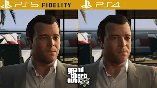 Grand Theft Auto V | PS4 vs PS5  Fidelity | Graphics Mode  Comparison