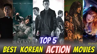 TOP 5 Best KOREAN ACTION MOVIES In Hindi | Top 5 NON-STOP KOREAN ACTION MOVIES IN HINDI