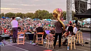 Erika Lewis and Tuba Skinny at ROMP fest. June 23, 2023. "Blue Moon of Kentucky" clip