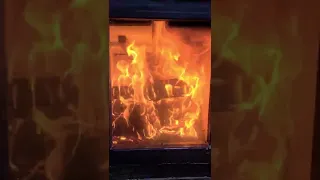 diy wood stove, baffle fail.