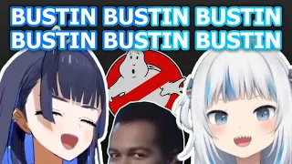 Bustin Bustin Bustin | Gura And Kronii Edition | Hololive EN