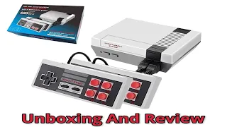 Unboxing And Review: New 2024 Version! Fake Retro Classic Nes Console With 620 Games #nintendo