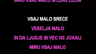 Karaoke - Irena Tratnik - Malo Miru