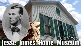 Jesse James Home Museum in St. Joseph, Missouri "The House Robert Ford Shot Jesse James" - Culz Vlog