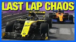 F1 2019 Career Mode : LAST LAP CHAOS!! (Part 7)