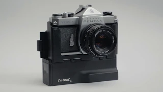 How to mount your I'm Back® on your analog camera.