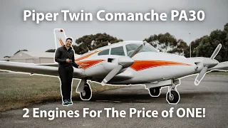 Piper Twin Comanche - The CHEAPEST Twin You Can Buy!