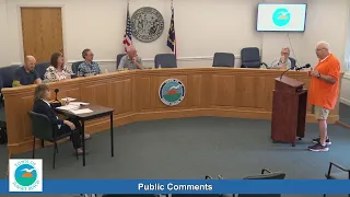 Town of Sunset Beach Planning Board Meeting 05-16-2024