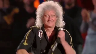 Brian May & Kerry Ellis: We will rock you