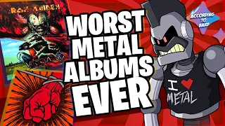 Top 10 WORST Metal Albums Ever (from Google Bard)