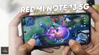 Xiaomi Redmi Note 13 5G Mediatek Dimensity 6080 Mobile Legends Gaming Test 2024