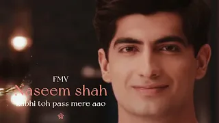 Naseem Shah X Kabhi toh pass mere aao FMV.❤️|| #goldenbookword #naseem #babarazam#shaheen#naseemshah