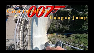 The James Bond Goldeneye Bungee Jump: The third highest Bungee Jump in the world!